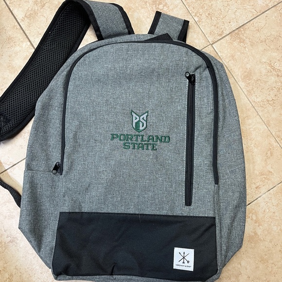 Handbags - Portland State University PSU embroidered backpack like new